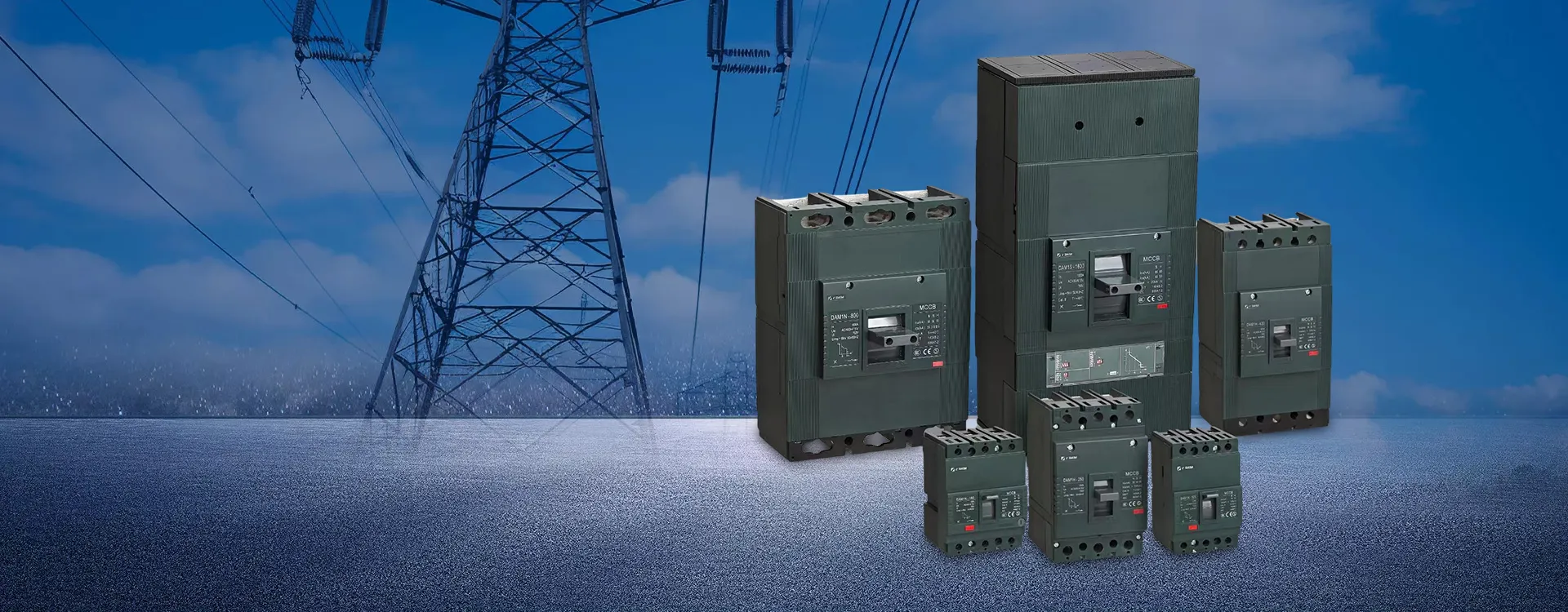 Réitigh Leictreachais Ísealvoltais CDADA - Scoradáin MCB DC MCCB deimhnithe CE do Thionscadail Thionsclaíoch agus Ghréine