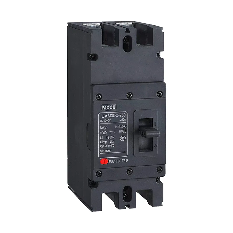 1000V DC Moulded Cás Chuarda Breaker